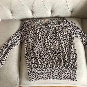 Women’s leopard top